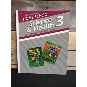 A Beka Book Homeschool Science & Health 3 Curriculum / Lesson Plans 76929003